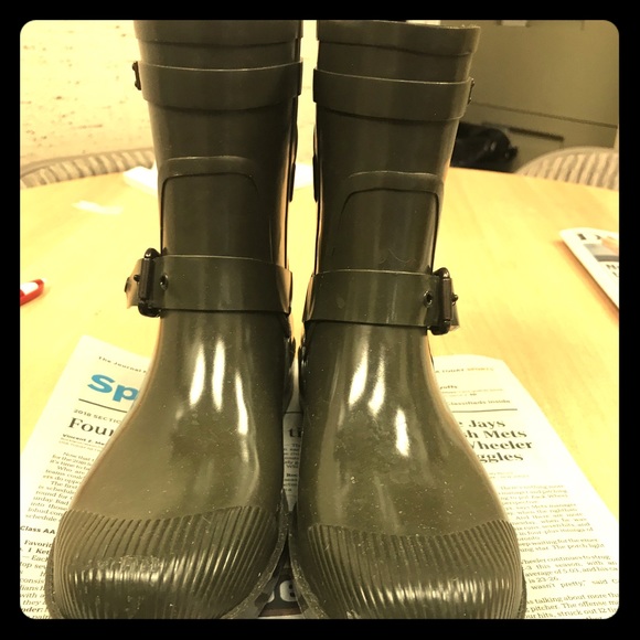 Coach rain boots - Picture 1 of 4